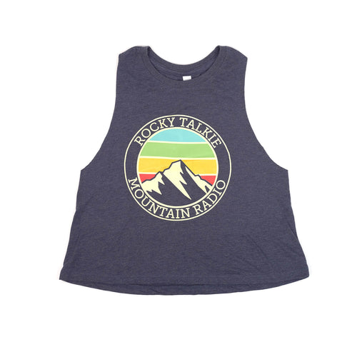 Retro Logo Crop Tank Top