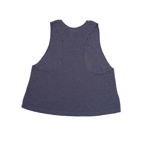 Retro Logo Crop Tank Top - Rocky Talkie