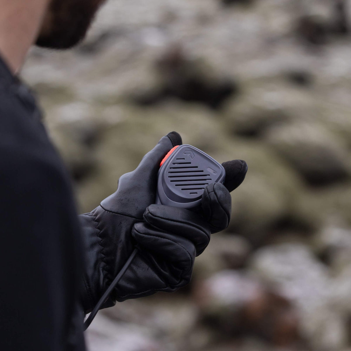 Waterproof Hand Mic for Mountain Radio