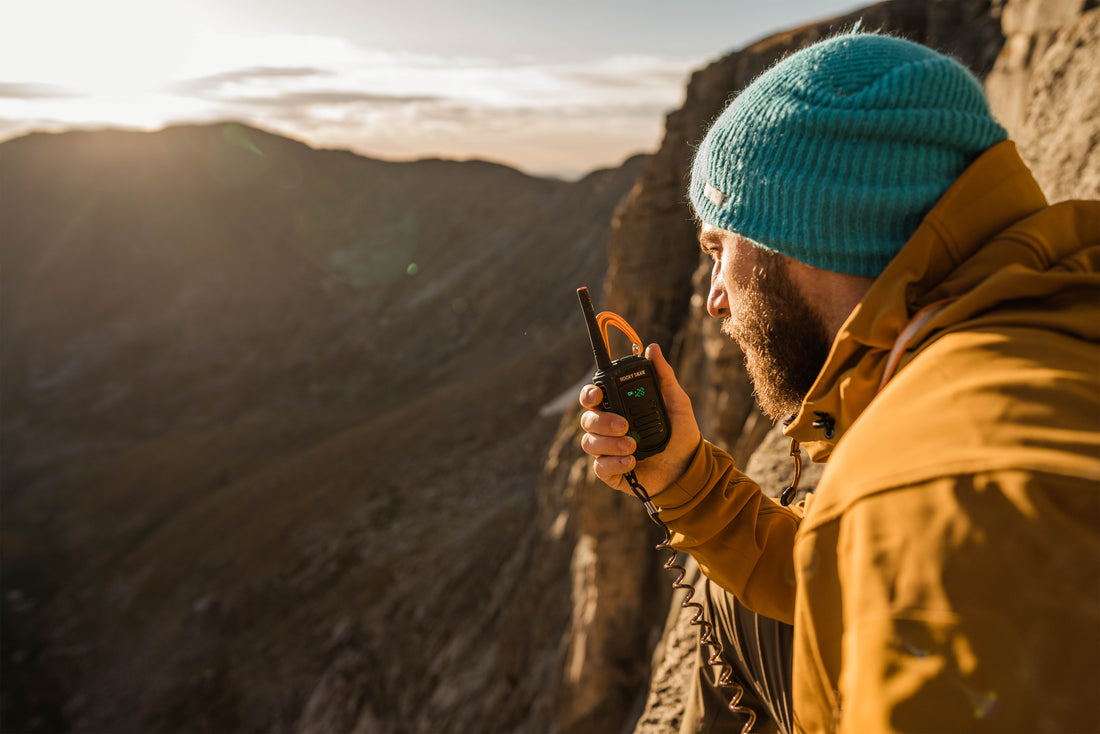Using Radios in Rock Climbing