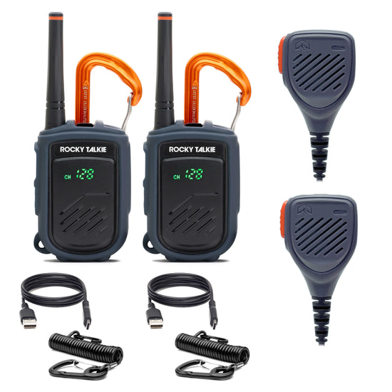 Rocky Talkie mountain radio kit and accessories