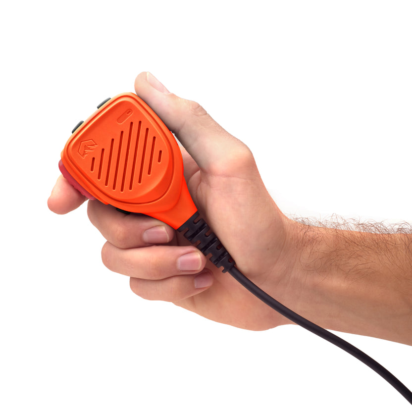 Waterproof Hand Mic for 5 Watt Radio | Rocky Talkie
