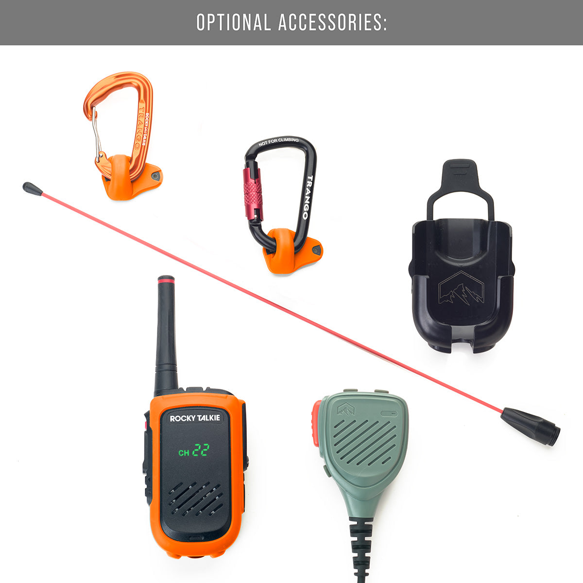 Hi-Vis Expedition Radio - Rugged 5-watt Backcountry Radio | Rocky