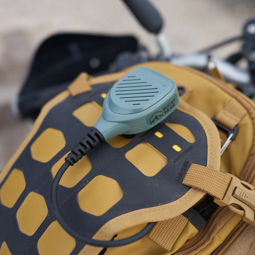 Waterproof Hand Mic for 5 Watt Radio | Rocky Talkie