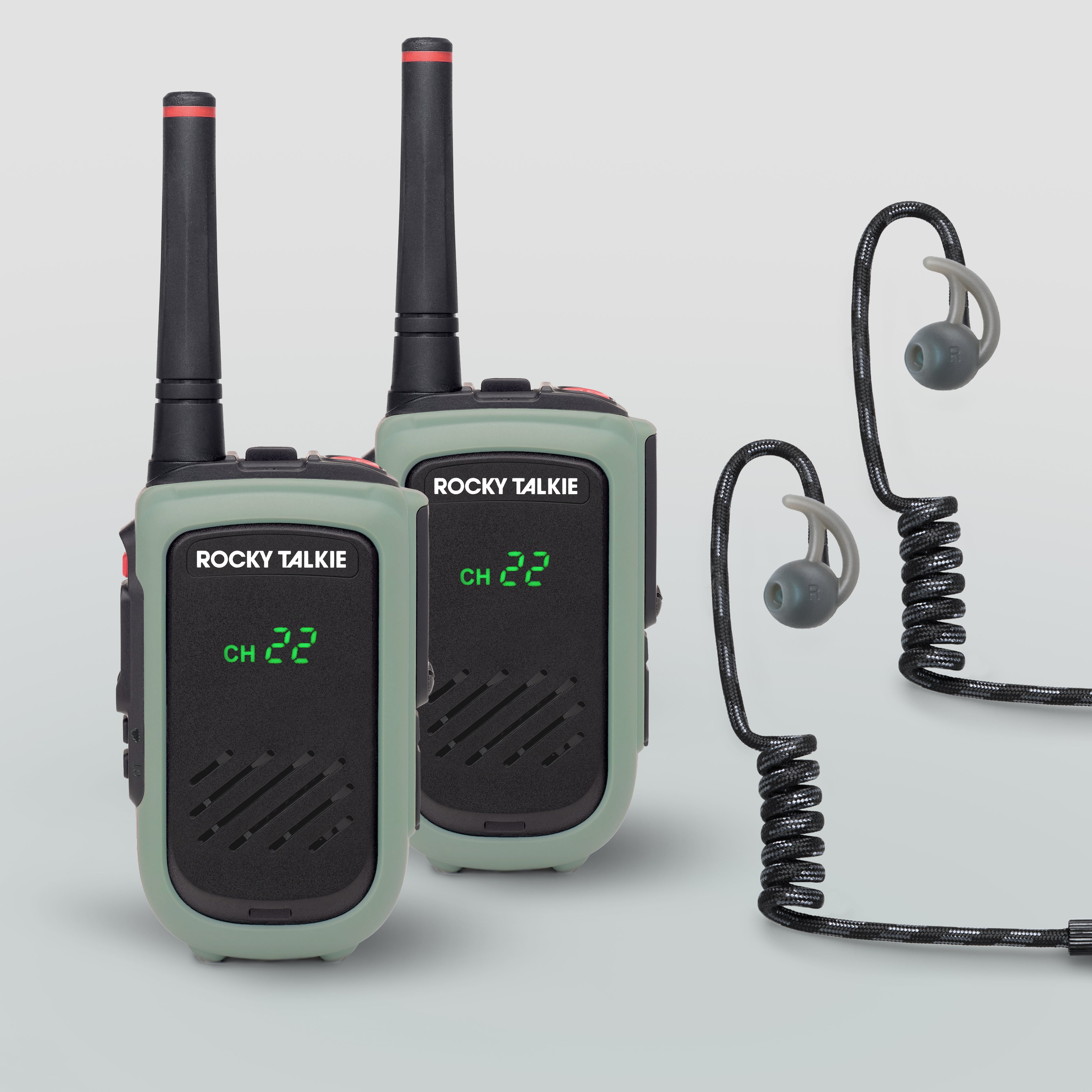 Expedition Radio Kit - 2 Radios and 2 Headsets – Rocky Talkie
