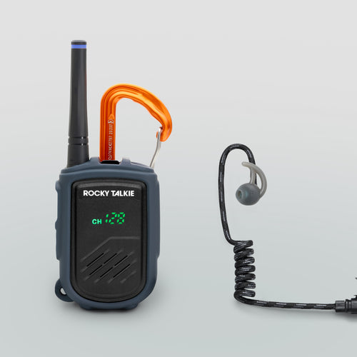 Rocky Talkie walkie talkie with acoustic headset kit