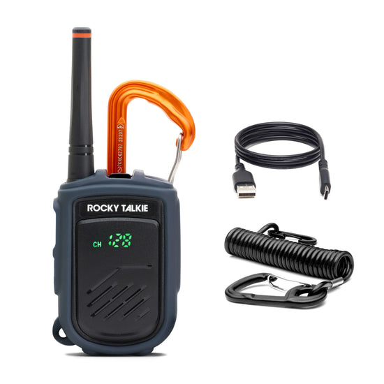 Rocky Talkie mountain radio and accessories