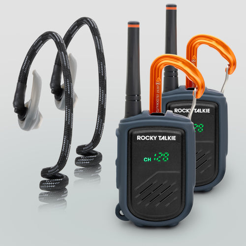 Mountain Radio Kit - 2 Radios and 2 Headsets