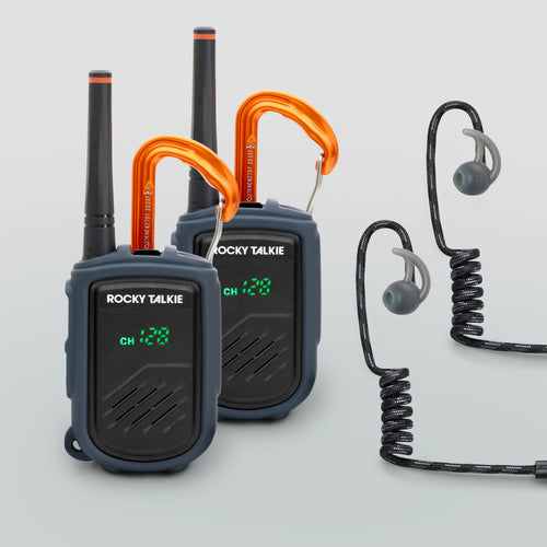 Mountain Radio Kit - 2 Radios and 2 Headsets