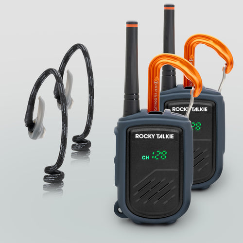 Mountain Radio Kit - 2 Radios and 2 Headsets