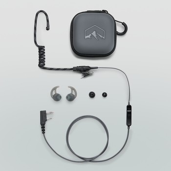 Acoustic Headset with ear buds and case