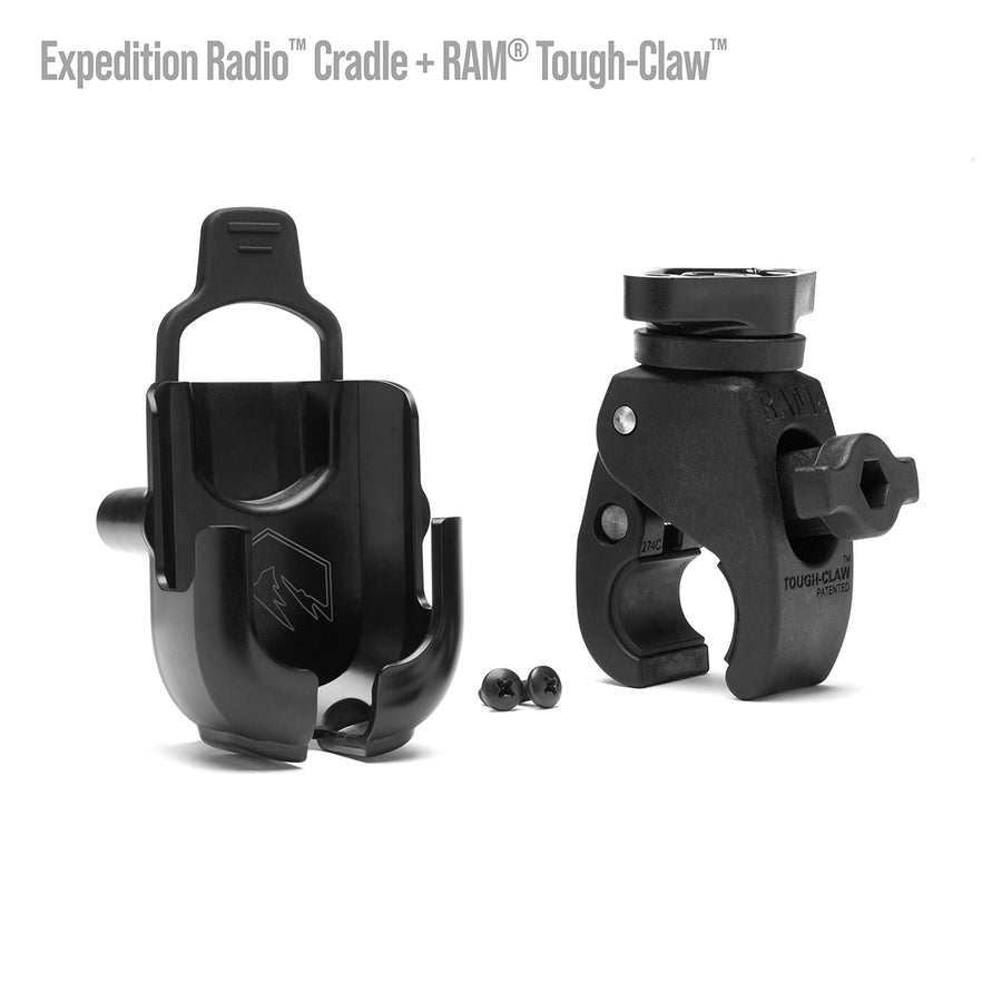 Rocky Talkie Expedition Radio cradle with RAM Tough Claw