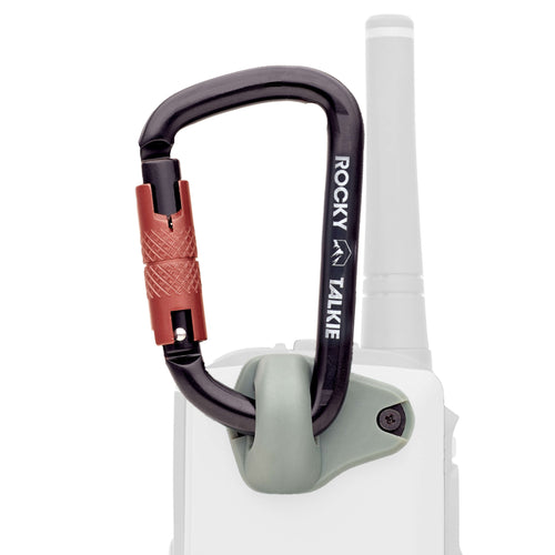 Locking Carabiner Attachment for 5 Watt Radio