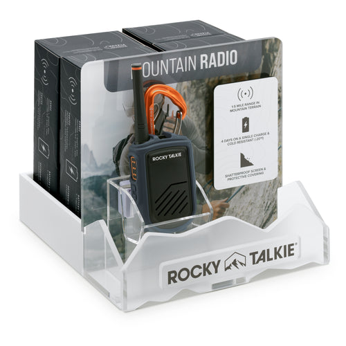 Retail Display - Mountain Radio