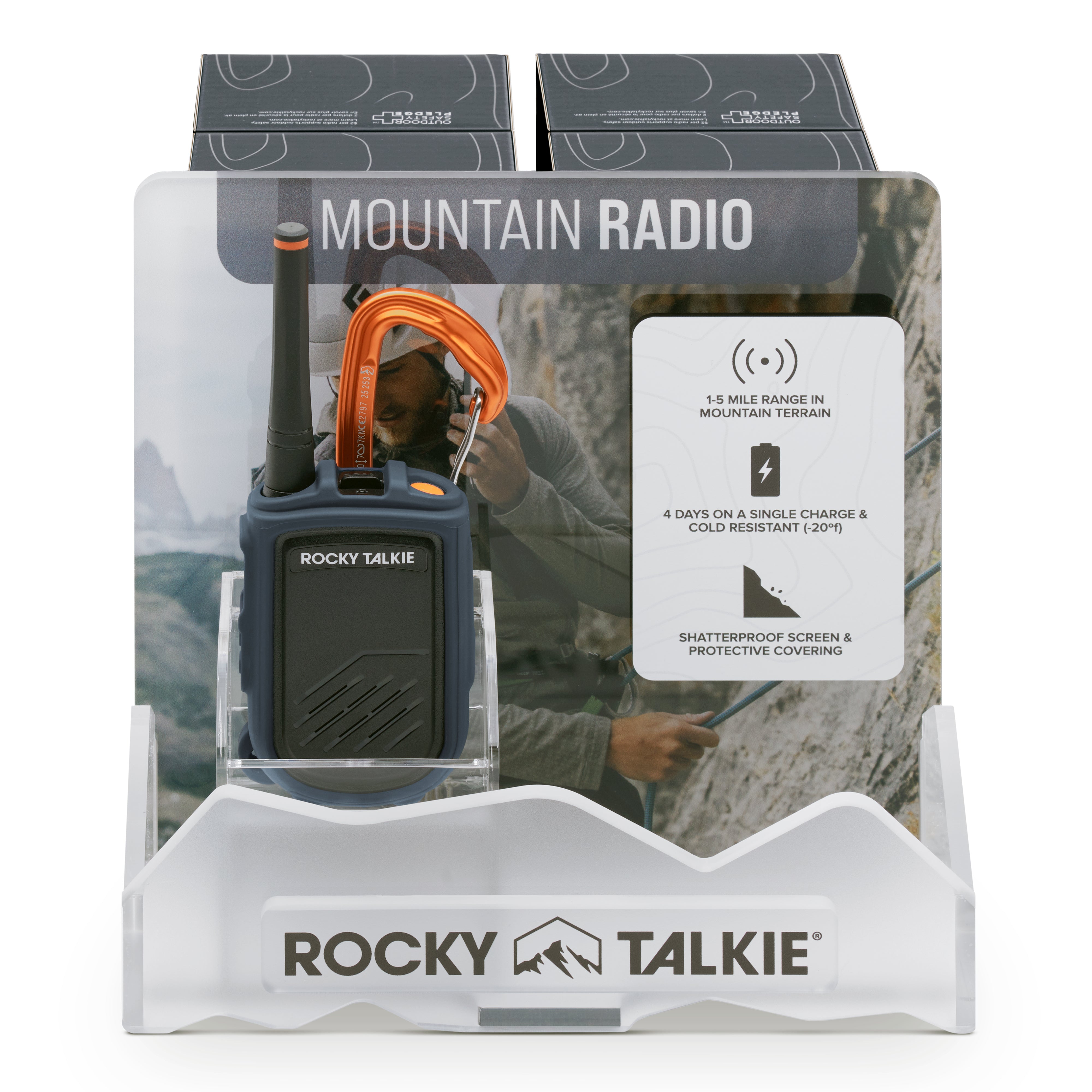 Retail Display - Mountain Radio – Rocky Talkie