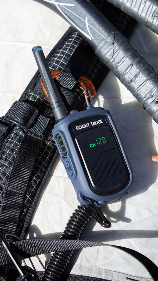 Mountain Radio EU with climbing gear