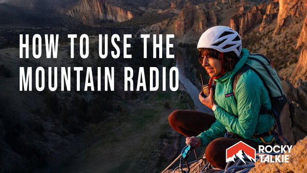 how to use the mountain radio video